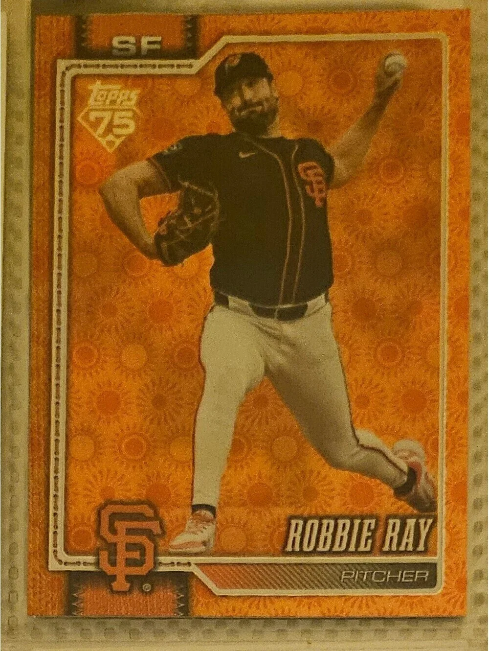 Robbie Ray [Holiday Sunshine Variation] #367 - 2026 Topps Series 2 - SF Giants